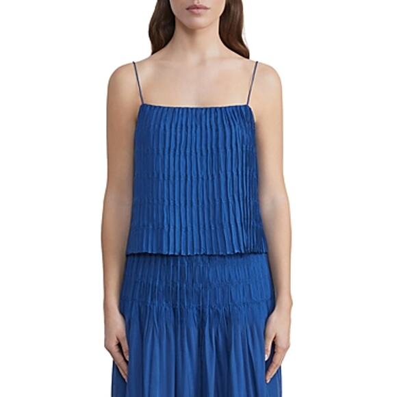 LAFAYETTE 148 Smocked Cropped Cami‎ Size Small - Picture 1 of 7